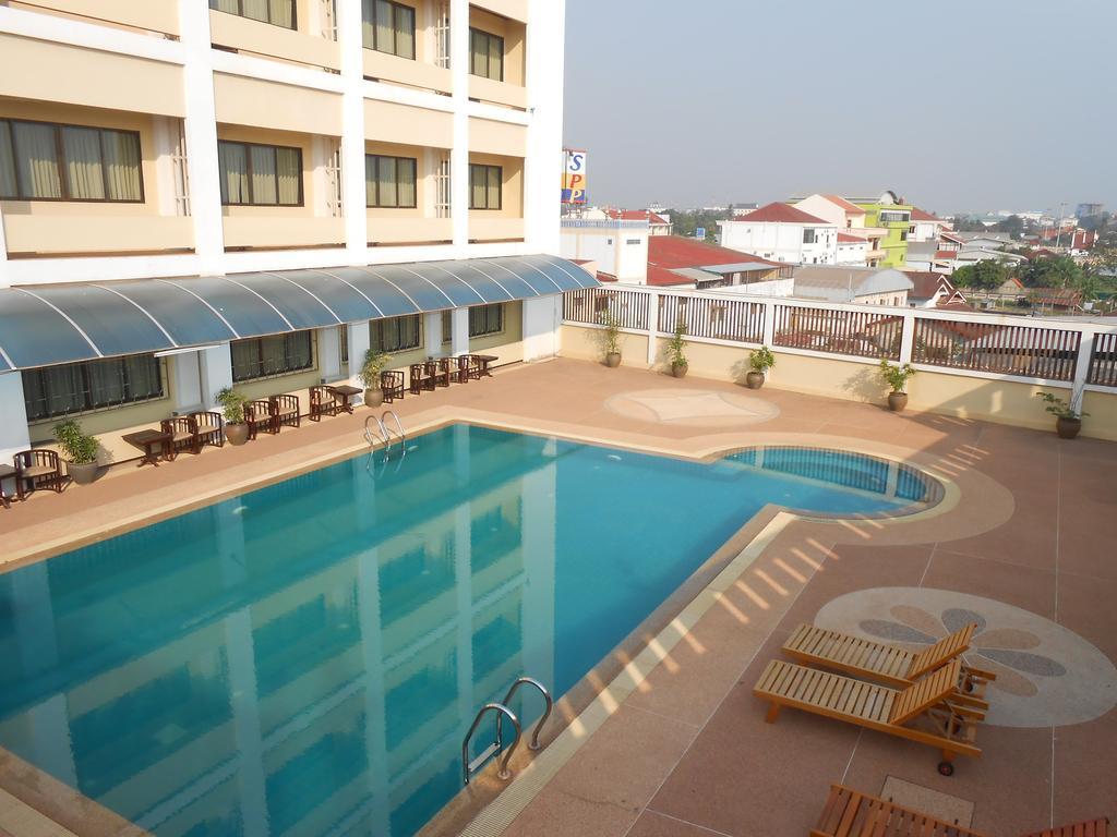 Khounxay Hotel Vientiane Exteriör bild